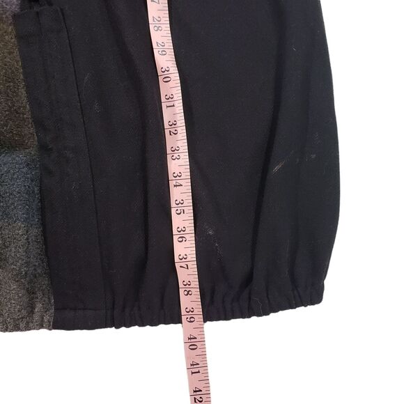 Terra SJ Apparel Shift Dress L Womens Sleeveless Black Minimalist Lagenlook Boxy - Picture 4 of 12